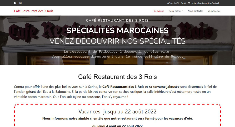 Café Restaurant des 3 Rois