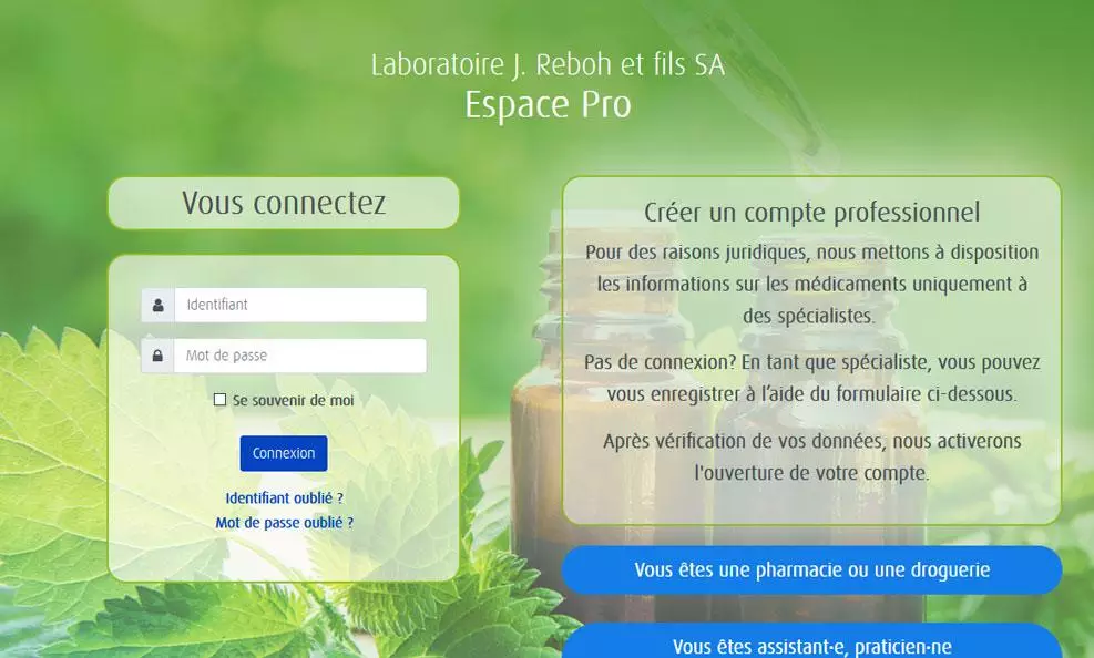 Laboratoire J. Reboh et fils SA