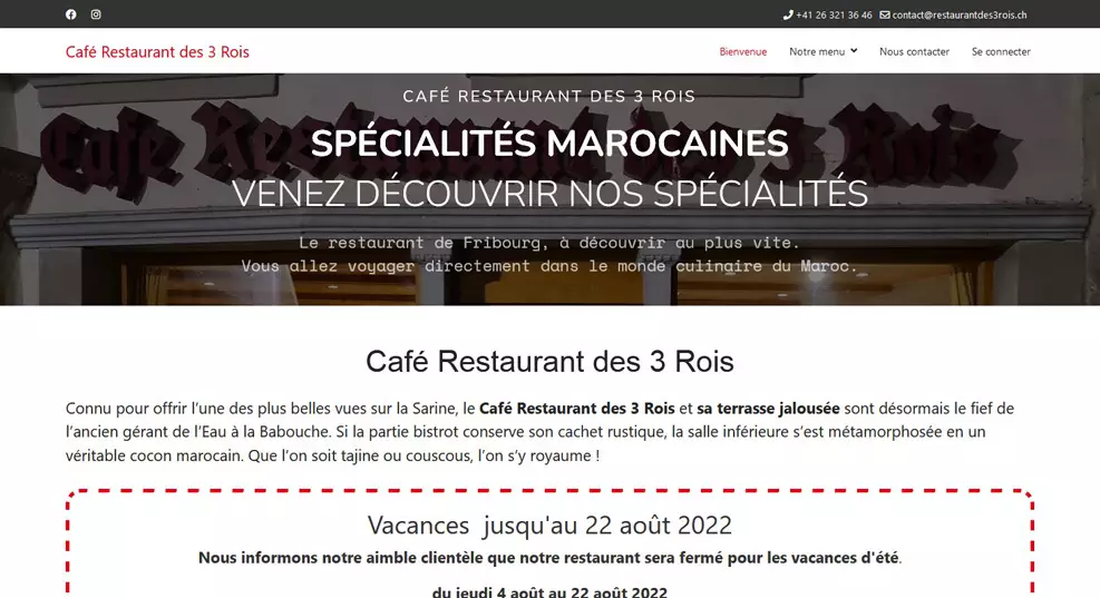 Café Restaurant des 3 Rois
